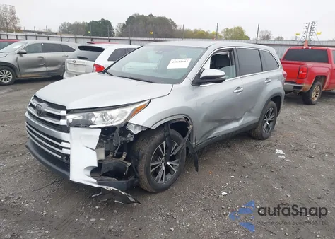 2019 Toyota Highlander Le из США, поврежденный, VIN 5TDZZRFH2KS297285
